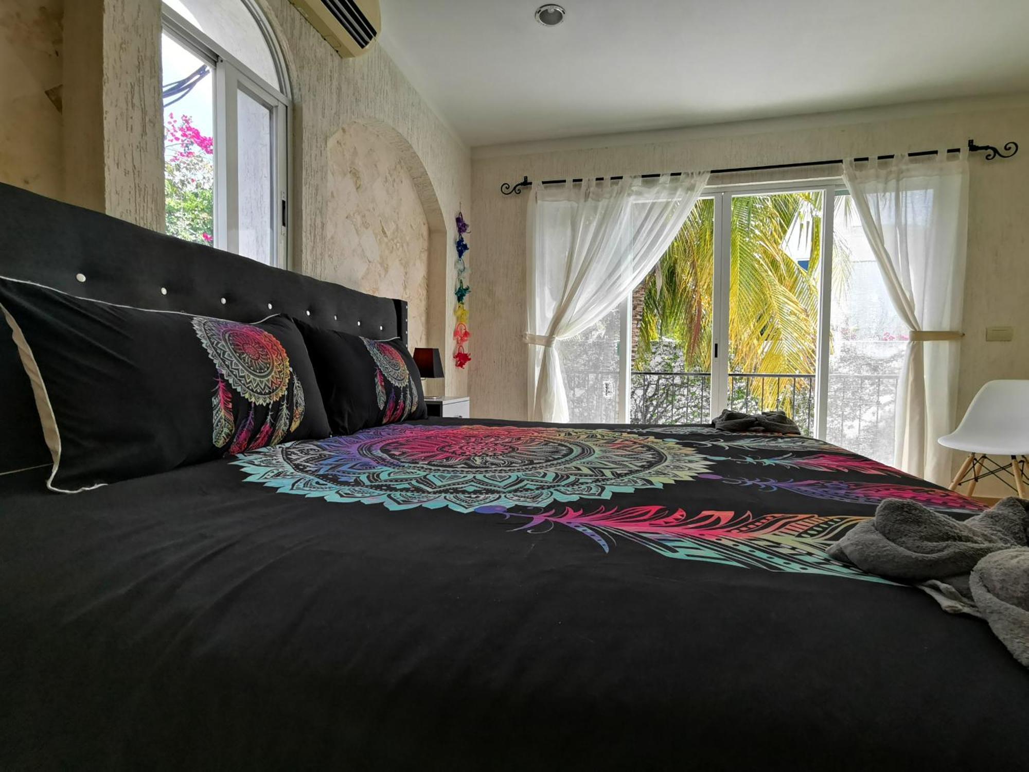 Beautiful & Cozy Near Beach Apartment Pool & Kingsize Bed Cancún Pokój zdjęcie